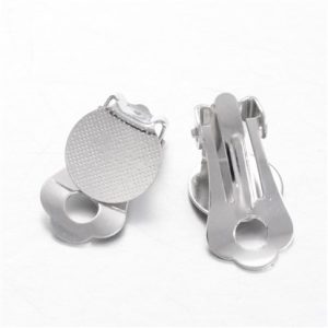 Componenti per orecchini clips  2pz