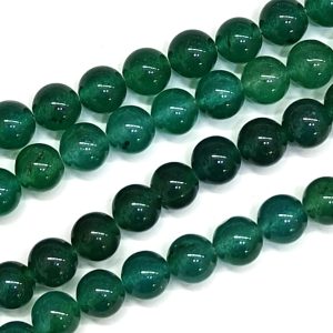 Fili di perle di agata naturale 47pz