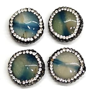 Pietre  con strass 18 mm 1pz