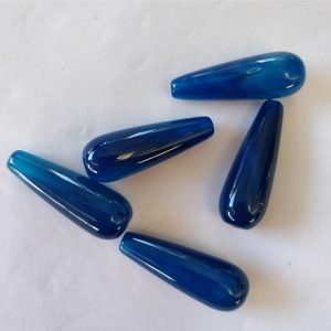 Perline naturali a goccia Agata