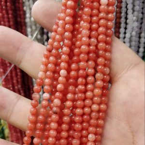 Filo di pietre naturali giada 4mm 89pz