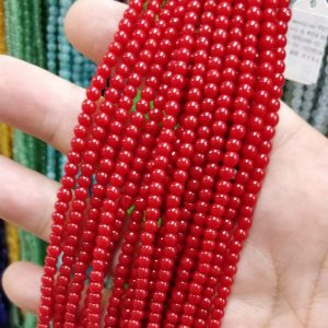 Filo di pietre naturali giada 4mm 89pz