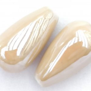 Gocce di porcellana 10x20mm 1pezzo