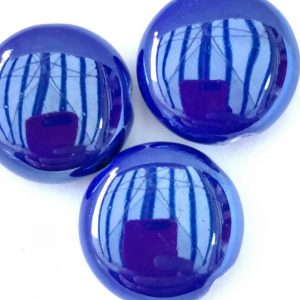 Tondi in porcellana 20x8mm 1pz