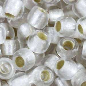 Perline Toho 11/0 Silver Lined Frosted Crystal Cod.21f 10gr.