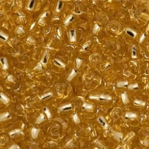 Perline Toho 8/0 Topazio LT Argentato  Cod.22 10gr