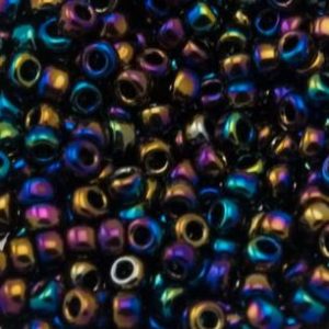 Perline Toho 8/0 Metallical Rainbow Iris  Cod.86 10gr