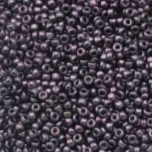 Perline Toho 15/0 Metallical Amethist Gun Metal Cod.90 10gr