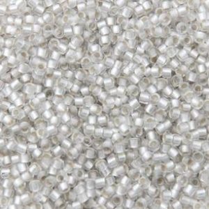 Perline Toho 15/0 Cristallo rivestito d'argento  Cod.21f 10gr
