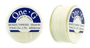 Filo Nylon ONE-G TOHO Bianco 0,20mm 46mt