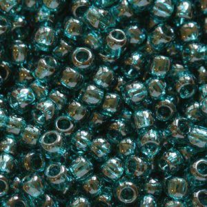 Perline Toho 8/0 Transparent Blu Capri Cod.7BD 10gr