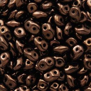 Superduo DARK bronze 5x2,5mm cod.14415 10gr.