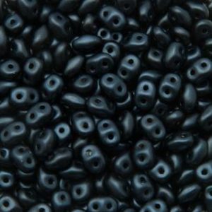 Superduo metallic suede dark Blue Cod 79032 5x2,5mm 10gr