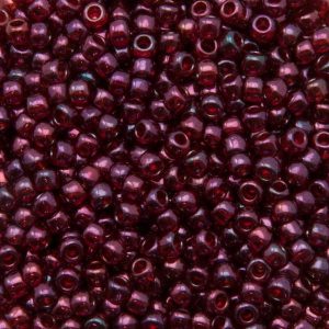 Perline Toho 15/0 Gold Lustered Raspberry Cod.332 10gr