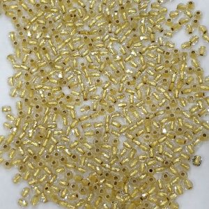Mezzi Cristalli sfaccettati Preciosa Crystal Anima Oro Cod 80815 3mm 50 pezzi