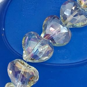 Cristalli Cuori 20x16mm 10 pezzi