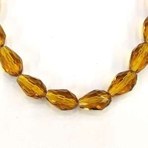Cristalli Gocce 12x8mm 28 pezzi
