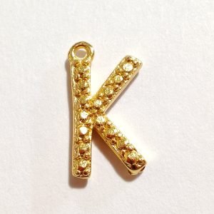 Lettere in Zama placcate in oro