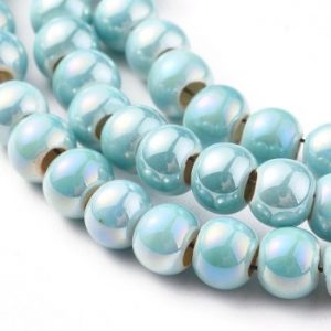 Sfere in porcellana 8mm 42 pezzi