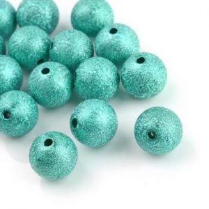 Sfere in resina glitterata 20mm 1 pezzo