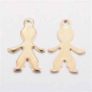 Pendente in acciaio inox 1 pezzo Bambino