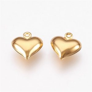 Cuore in acciaio inox 2 pezzi
