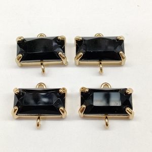 Link di cristallo rettangolo 1 pezzo