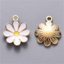 Pendenti smaltati Fiori 2 pezzi