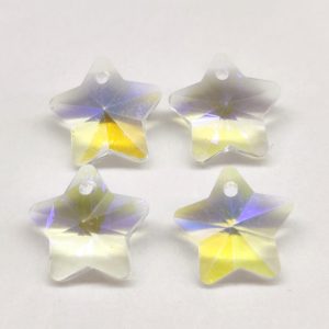 Stelle in cristallo 4 pezzi