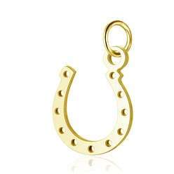 Pendente ferro di cavallo acciaio inox 1 pezzo