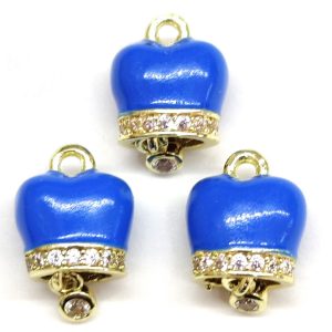 Campanella Capri smaltata con Zirconi 1 pezzo
