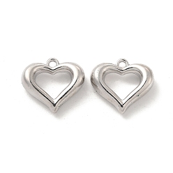 Pendente cuore in Zama argento 1 pezzo