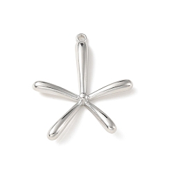 Pendente fiore in Zama argento 1 pezzo