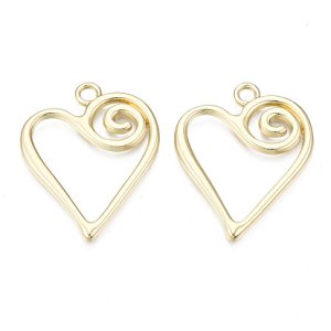 Pendente Cuore Zama oro chiaro 1 pezzo