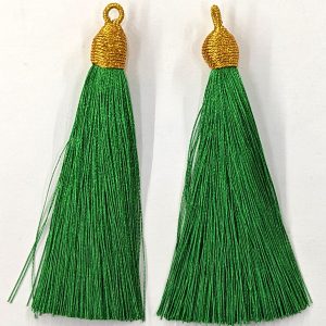 Nappe di cotone avvolte in corona col. oro 1 pezzo