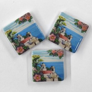 Mattonelle in ceramica smaltate 1 pezzo
