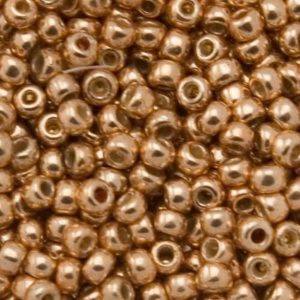 Perline Toho 11/0 Permafinish Galvanized Rose Gold cod pf551 10 gr