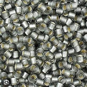 Perline Toho 11/0 Silver lined frosted black diamond cod 29AF 10 gr