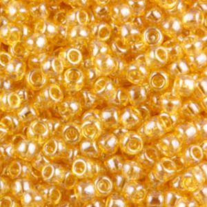 Perline Toho 11/0 Transparent lustered light topaz cod 103 10 gr