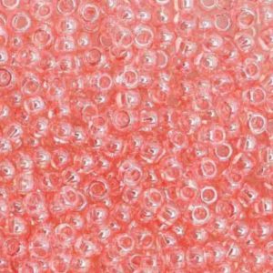 Perline Toho 11/0 Transparent lustered Rose cod 290 10 gr