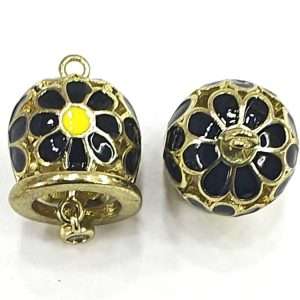 Campanelle Capri smaltate con Zircone 1 pezzo