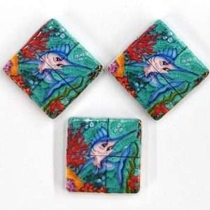 Mattonelle in ceramica smaltate 1 pezzo
