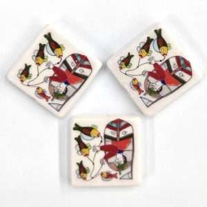 Mattonelle in ceramica smaltate 1 pezzo