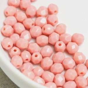 Mezzi Cristalli Carnation Pink 73030 6mm 25 pezzi