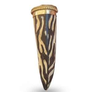 Corno zebrato 1 pezzo