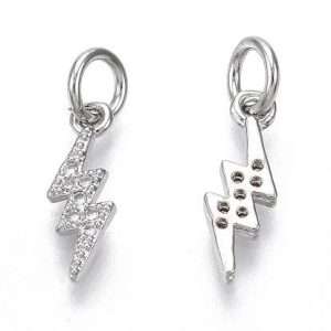 Pendente con Zirconi Fulmine 1 pezzo