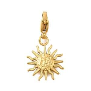 Pendente acciaio Sole 1 pezzo