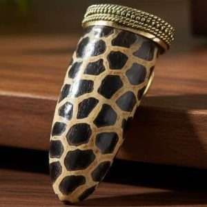 Corno di bufalo stile animalier