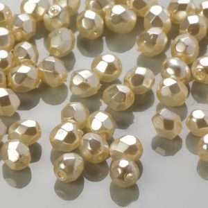 Mezzi Cristalli Crystal Pearl Peach 70411CR 6 mm 25 pezzi