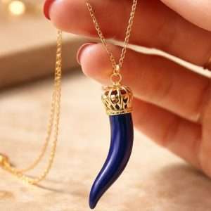 Collana con corno